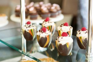 chocolate desert cups